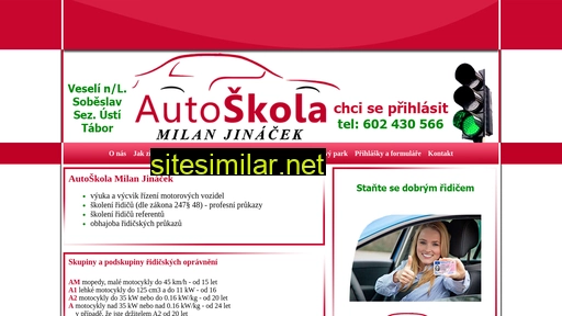 autoskolajinacek.cz alternative sites