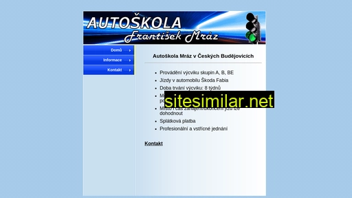 autoskolamraz.cz alternative sites