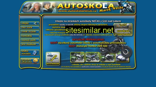 autoskolanecas.cz alternative sites