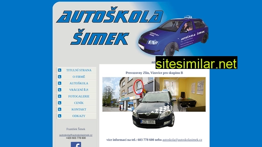 autoskolasimek.cz alternative sites