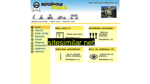 autoskolaskalka.cz alternative sites