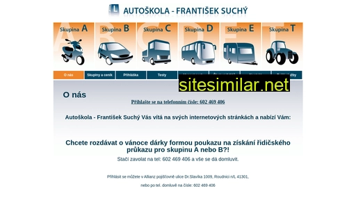 autoskolasuchy.cz alternative sites