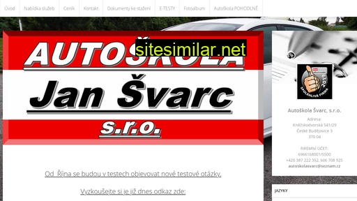 autoskolasvarc.cz alternative sites
