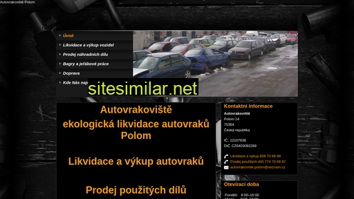 autovrakoviste-polom.cz alternative sites
