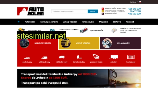 autogolem.cz alternative sites