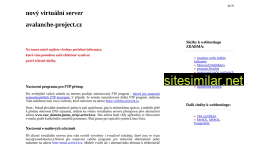 avalanche-project.cz alternative sites