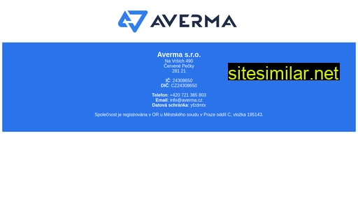 averma.cz alternative sites
