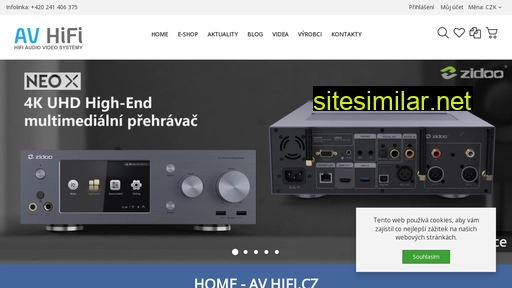 avhifi.cz alternative sites