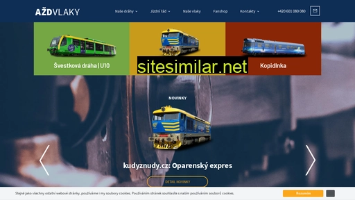 azdvlaky.cz alternative sites