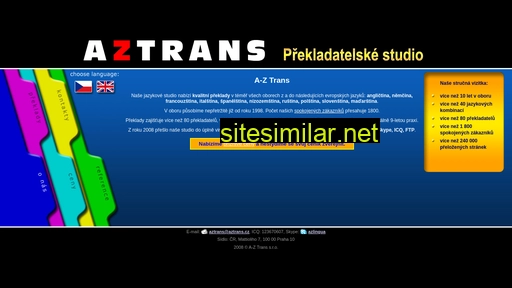 aztrans.cz alternative sites