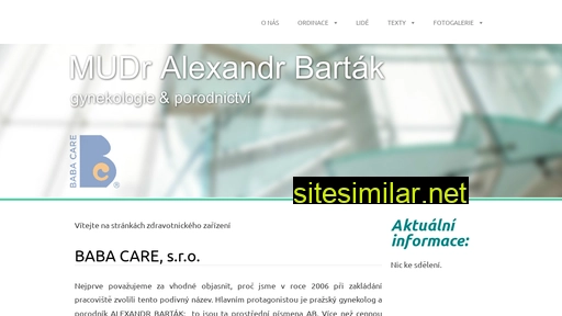 babacare.cz alternative sites