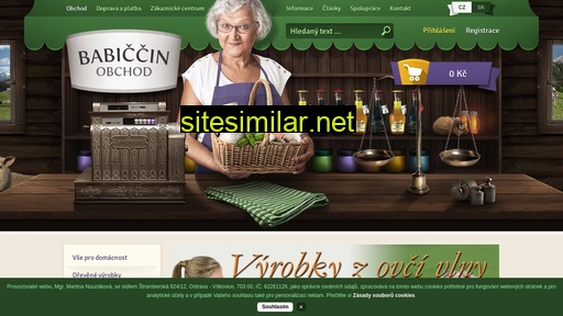 babiccinobchod.cz alternative sites