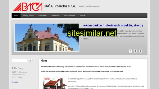 baca.cz alternative sites