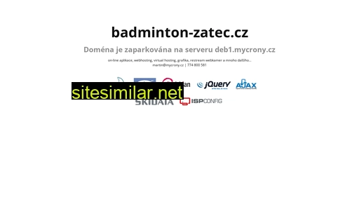 badminton-zatec.cz alternative sites
