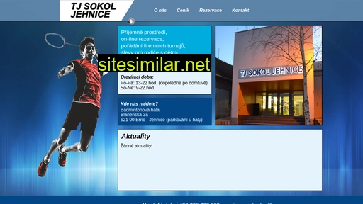 badmintonjehnice.cz alternative sites