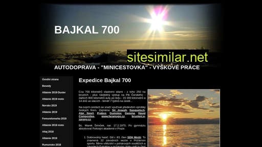 bajkal700.cz alternative sites