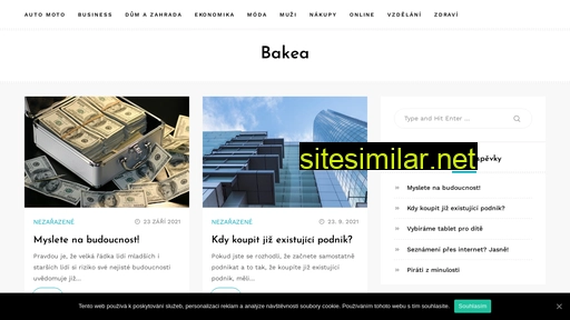 bakea.cz alternative sites
