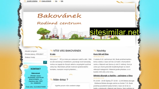 bakovanek.webnode.cz alternative sites