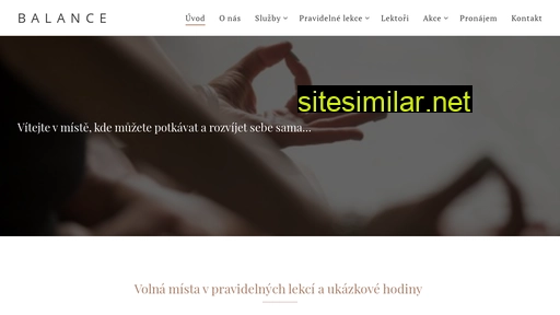 balanceplzen.cz alternative sites