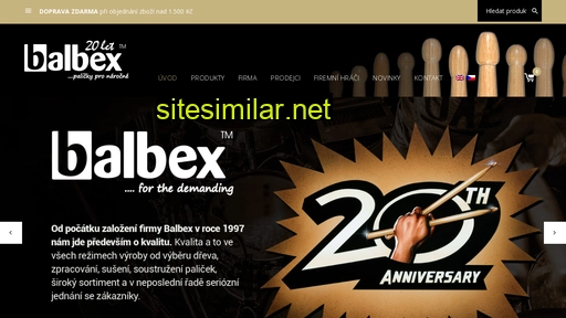 balbex.cz alternative sites