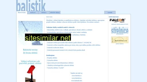 balistik.cz alternative sites