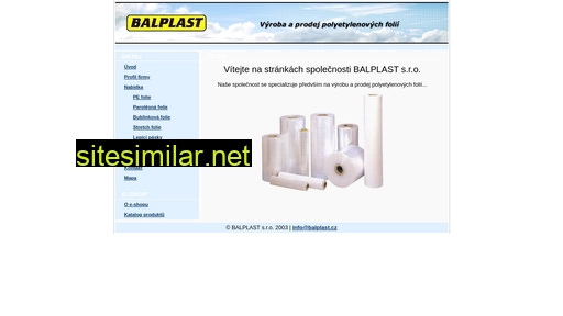 balplast.cz alternative sites