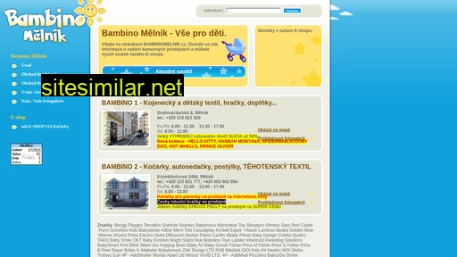 bambinomelnik.cz alternative sites
