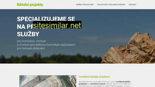 banskyprojektant.cz alternative sites