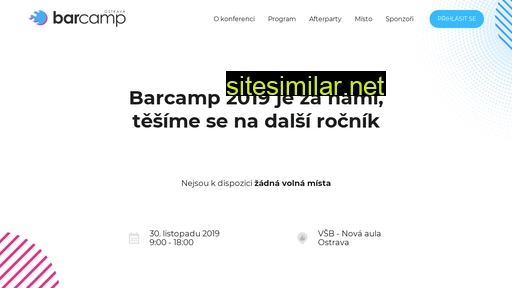 barcampostrava.cz alternative sites