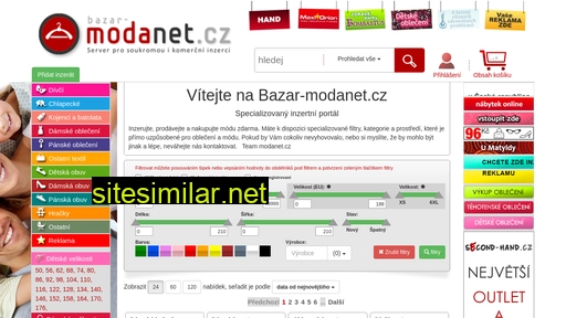 bazar-modanet.cz alternative sites