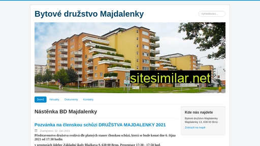 bdmajdalenky.cz alternative sites