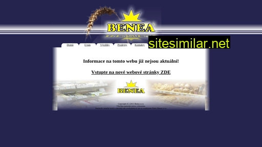 benea-pekarna.cz alternative sites