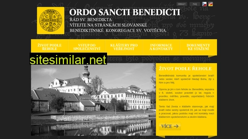 benediktini.cz alternative sites