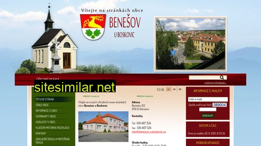 benesov-u-boskovic.cz alternative sites