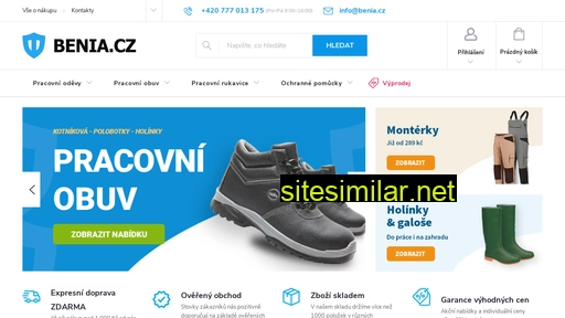 benia.cz alternative sites