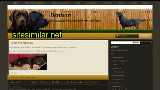 benison.cz alternative sites