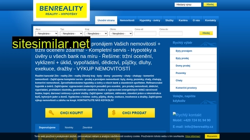 benreality.cz alternative sites