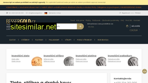 bessergold.cz alternative sites
