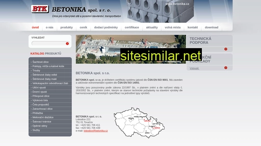 betonika.cz alternative sites