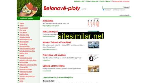 betonove-ploty.cz alternative sites