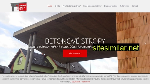 Betonovestropy-steny similar sites