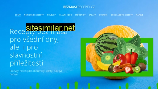 bezmaserecepty.cz alternative sites