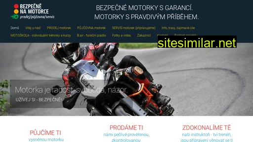 bezpecne-motorky.cz alternative sites