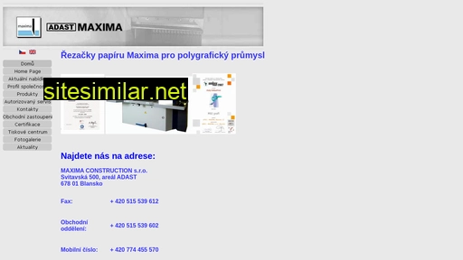 bgmaxima.cz alternative sites