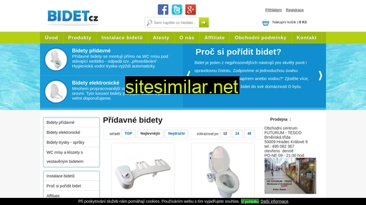 bidet.cz alternative sites