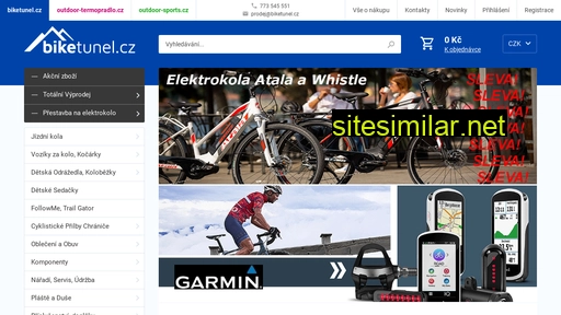 biketunel.cz alternative sites