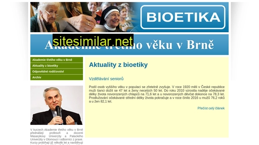 bioetika.cz alternative sites