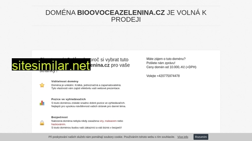 bioovoceazelenina.cz alternative sites
