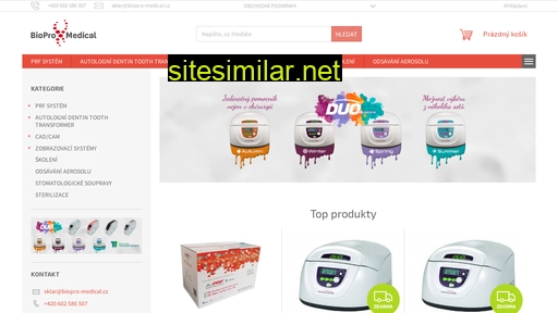 biopromedical.cz alternative sites