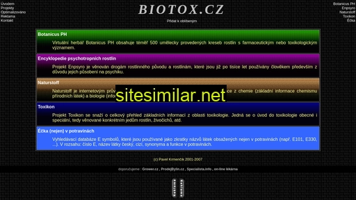 biotox.cz alternative sites